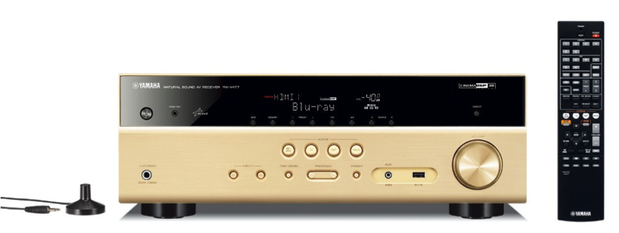 新款上市：RX-V477/HTR-4067，AG环亚集团5.1声道数码家庭影院收音扩音机 