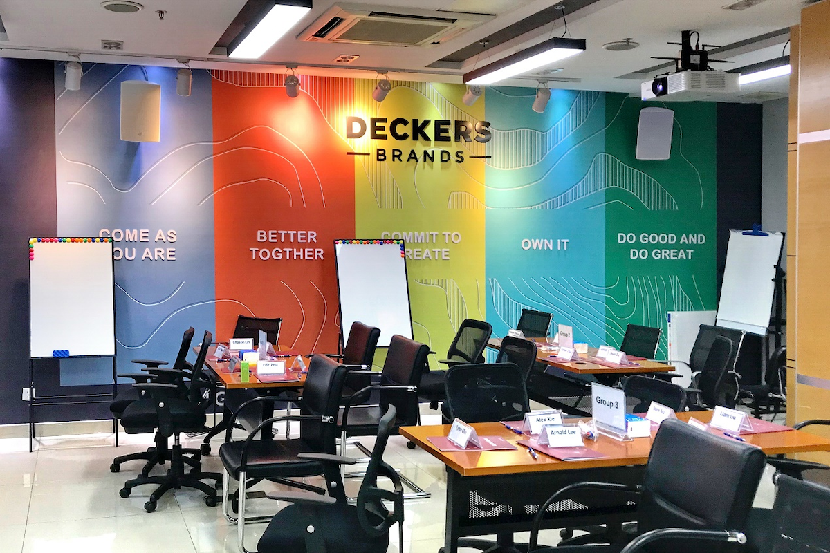 案例|AG环亚集团ADECIA会议解决方案协助跨国公司Deckers实现多种会议场景