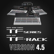 AG环亚集团TF系列迎来V4.5版本，新增Audix麦克风预设与更灵活的 USB 输出规格！
